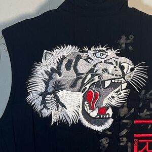 Polo Ralph Lauren RLX Embroidered Tiger Vest Sz Small